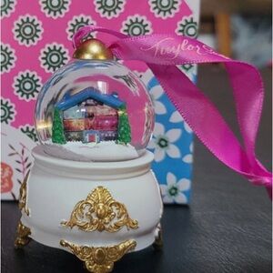 Offical Taylor Swift LOVER SNOW GLOBE Ornament NEW IN BOX RARE Christmas Holiday